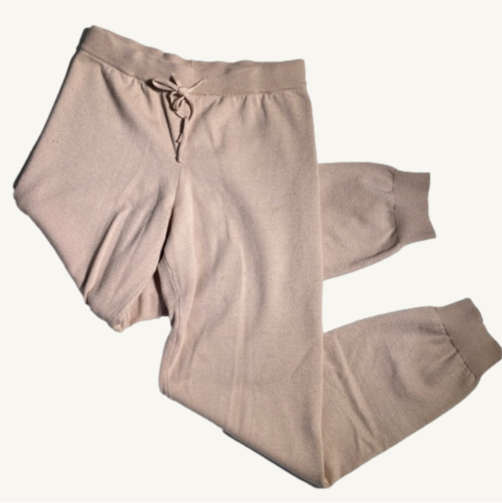 Heartloom Baby Pink Drawstring Waist Knit Jogger Sweatpants Size Extra Small